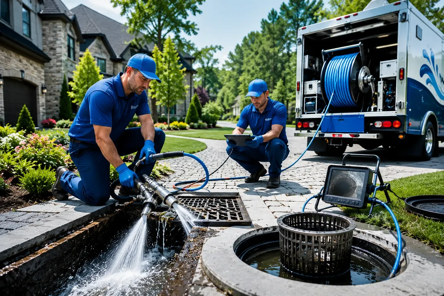Local outdoor drain cleaning professionals in Guinda, CA